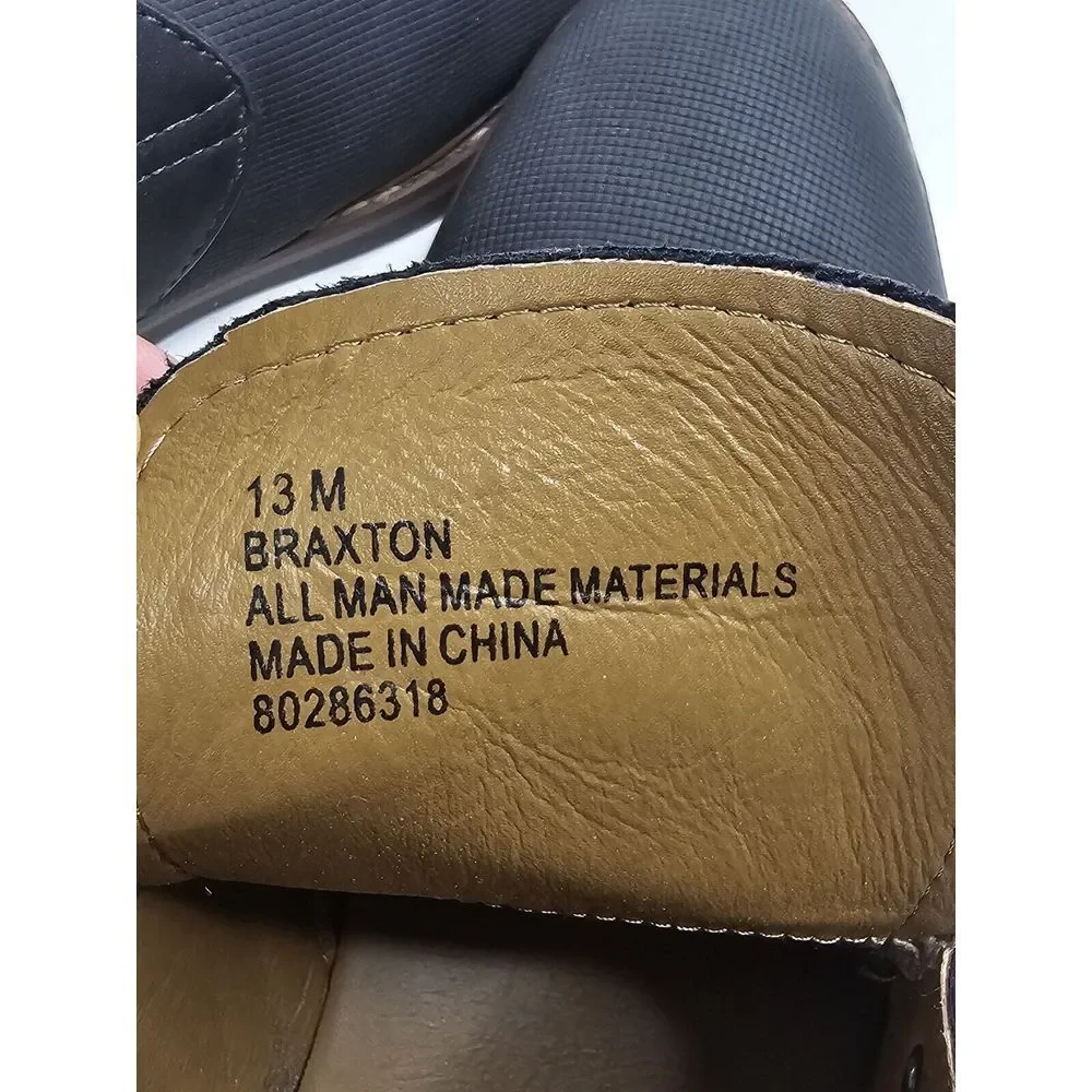 Braxton R2 Mens Size 13 Leather Chukka‎ Ankle Boots Lace Up Casual Dress Office
